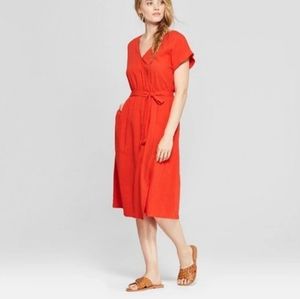 Universal Thread Red Wrap Dress